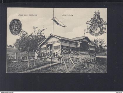 Dt. Reich AK Laubach Schützenhalle 1910