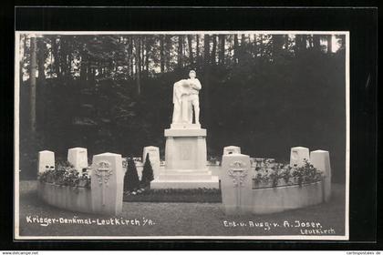 AK Leutkirch i. A., Krieger-Denkmal