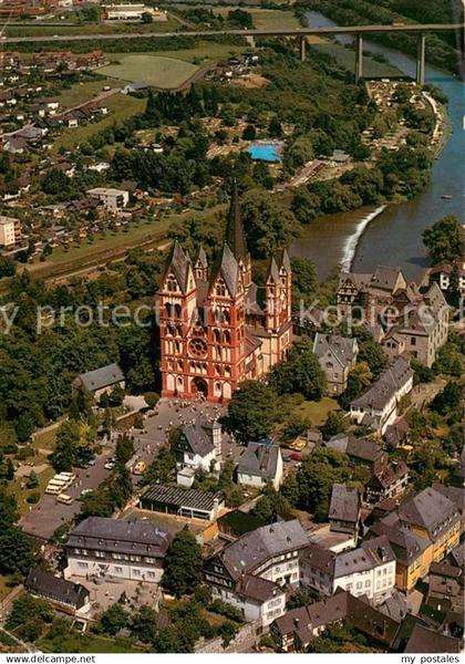 73701114 Limburg Lahn Fliegeraufnahme mit Dom Limburg Lahn