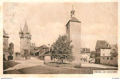 43348884 Lindau Bodensee Am Diebsturm Lindau Bodensee