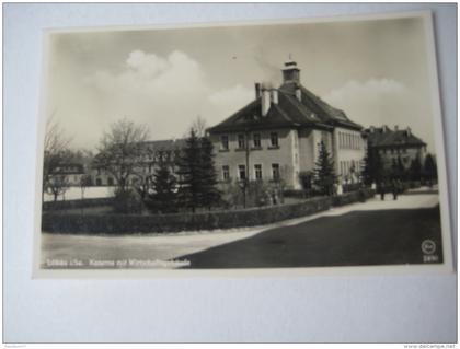 LÖBAU  , Kaserne  , Schöne Karte um 1935