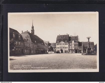 Dt. Reich AK Lübben Marktplatz