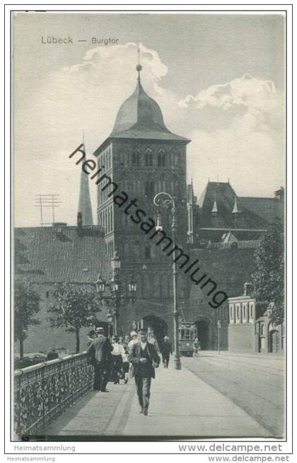 Lübeck - Burgtor - Strassenbahn