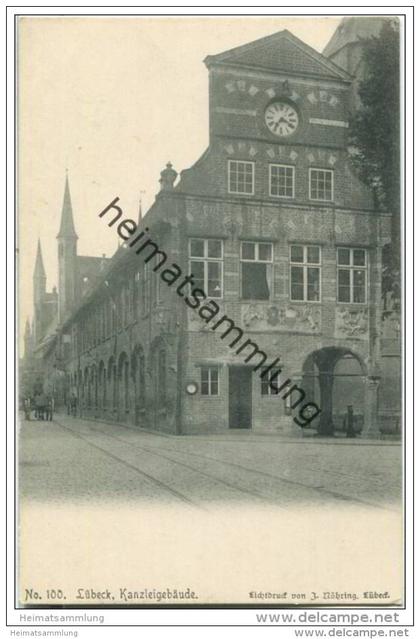 Lübeck - Kanzleigebäude