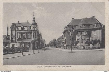 Allemagne - Luenen - Lünen - Borkerstrasse mit Sparkasse