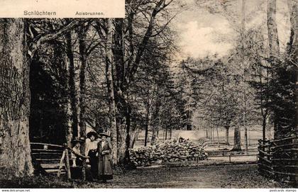 Schlüchtern, Acisbrunnen, um 1910