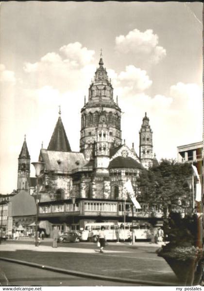 70082216 Mainz Rhein Mainz  Dom x 1960 Mainz