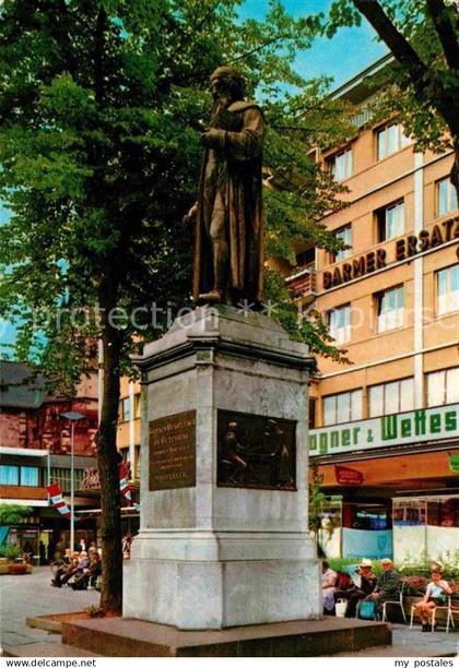 72782880 Mainz Rhein Gutenberg Denkmal Mainz Rhein