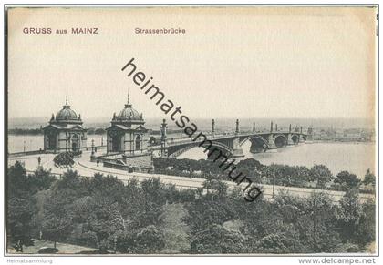 Mainz - Straßenbrücke - Verlag Kaspar Suder Mainz