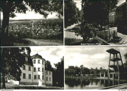 70091420 Markneukirchen Markneukirchen Museum Schwimmbad Ernst-Thaelmann-Platz o