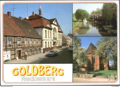 70113884 Goldberg Mecklenburg Goldberg Rathaus Kirche  x 2003