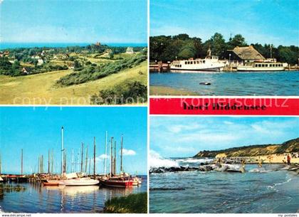 73226991 Kloster Hiddensee Hafen Strand Vitte Hafen