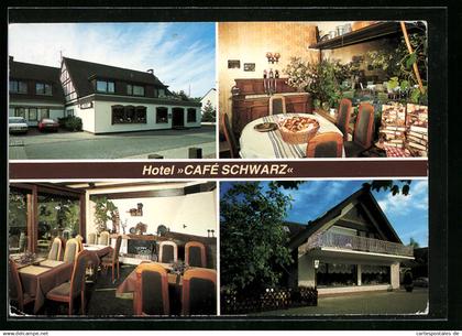 AK Meerbusch, Hotel Café Schwarz, Niederdonker Str. 74