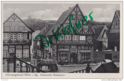 Mölln, Eulenspiegelstadt, Marktplatz, um 1930