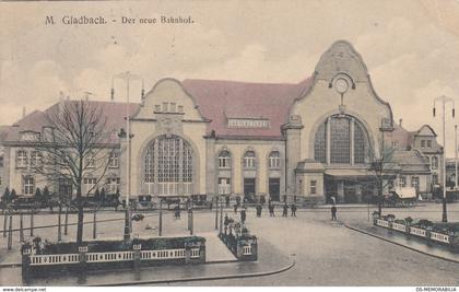 Moenchengladbach - Neue Bahnhof 1910