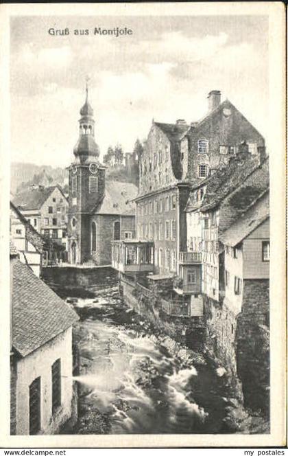 70089723 Monschau Monschau  ungelaufen ca. 1920 Monschau