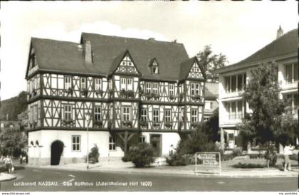 70081472 Nassau Lahn Nassau Rathaus x 1966 Nassau