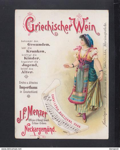 Werbung Griechischer Wein J.F. Menzer Neckargemünd (3)