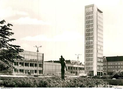 72986433 Neubrandenburg Haus der Kultur und Bildung Hochhaus Neubrandenburg