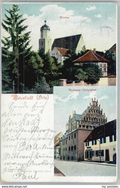 70125953 Neustadt Orla Neustadt Orla Rathaus x