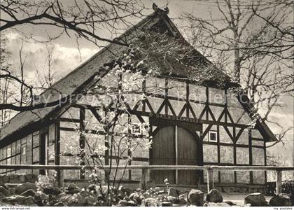 Wilsede Lueneburger Heide Heimatmuseum Naturschutzpark Lueneburger Heide