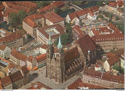 70117671 Nuernberg Nuernberg Kirche Fliegeraufnahme Nuernberg