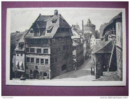 Nürnberg - Albrecht Dürer Haus / Bahnpost