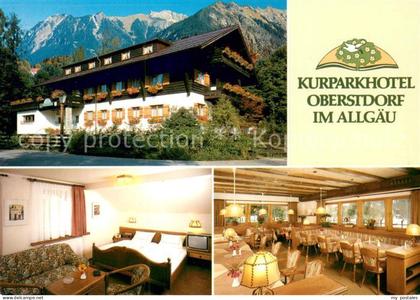 73647956 Oberstdorf Kurparkhotel Oberstdorf Zimmer Gaststube Oberstdorf