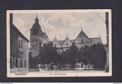 AK Osnabrueck Osnabrück St Johanniskirche  ( Feldpost Guerre 14-18 56625)