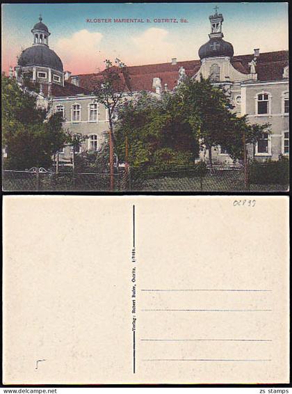 Ostritz Photokarte um 1931 Kloster Mariental bei Ostritz, Oberlausitz