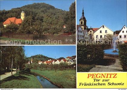 72530066 Pegnitz Kirche Brunnen Pegnitz