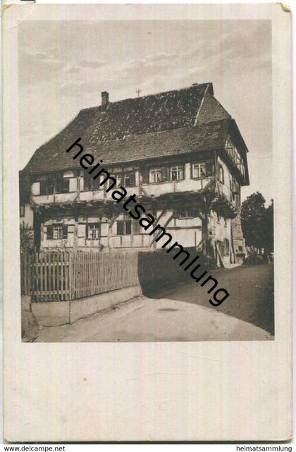 Pfullendorf - Ältestes Haus 1317 - AK 20er Jahre - Verlag Martin Siegle Pfullendorf