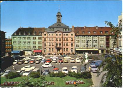 70116773 Pirmasens Pirmasens Rathausplatz  x 1970 Pirmasens