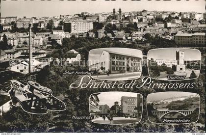 72373342 Pirmasens Stadtbad Schuh-Fachschule Hauptstrasse Pirmasens