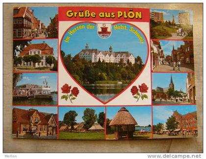 2 AK - PLÖN am See  - Holsteinische Schweiz - 2postcards    D84829