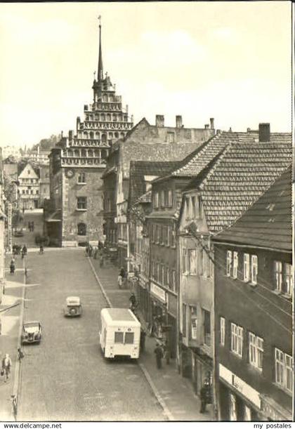 70091295 Poessneck Poessneck Krautgasse Rathaus o