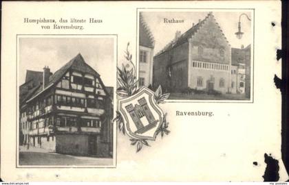 70901766 Ravensburg Wuerttemberg Ravensburg Humpishaus Rathaus Wappen *