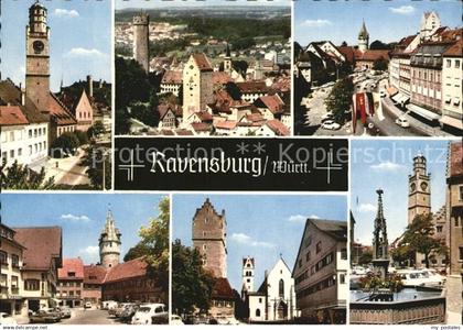 72455169 Ravensburg Wuerttemberg Stadtansichten Luftbild Ravensburg