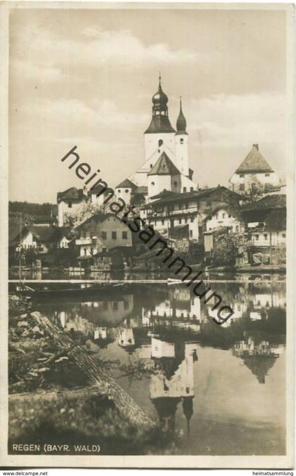 Regen - Foto-AK 30er Jahre - Verlag Papierhaus Hesse Regen