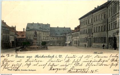 Gruss aus Reichenbach - Markt