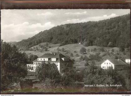 71370007 Herten Rheinfelden St. Annahaus