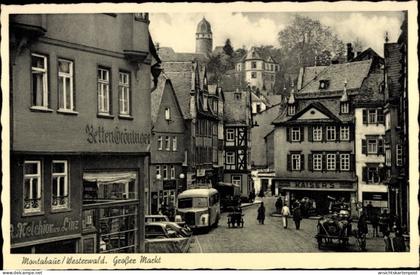 CPA Montabaur im Westerwald, Großer Markt, Geschäft Betten Gröninger