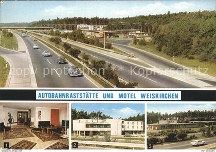 72125126 Weiskirchen Offenbach Main Autobahn Raststaette und Motel