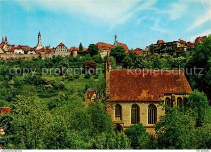 73229844 Rothenburg Tauber Kobolzeller Kirchlein Rothenburg Tauber