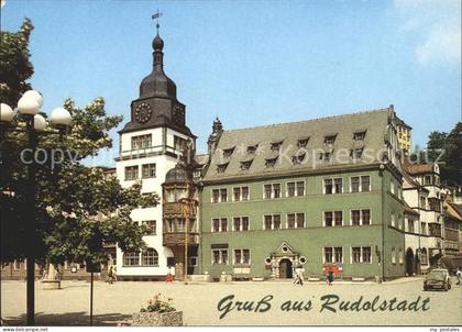 72207512 Rudolstadt Rathaus Rudolstadt