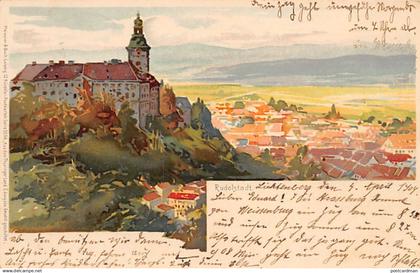 Rudolstadt - Litho - Meissner & Buch Leipzig