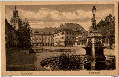 Rudolstadt - Schlosshof