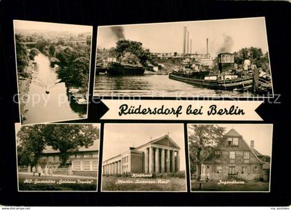 43351841 Ruedersdorf Berlin HO Gaststaette Goldene Traube Klubhaus Martin Anders