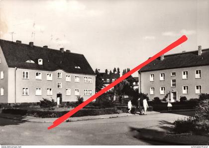 AK Ruhland Friedrich Engels Straße des Aufbaus a Schwarzheide Lauchhammer Senftenberg Ortrand Schipkau Hosena Lauta DDR