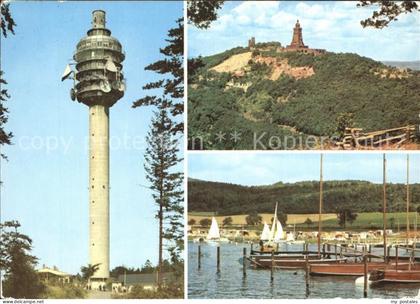 72381545 Kelbra Kyffhaeuser Fersehturm Kulpenberg Talsperre Kelbra Kyffhaeuser